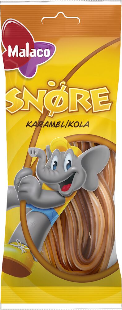 Malaco Snøre Karamel 94g