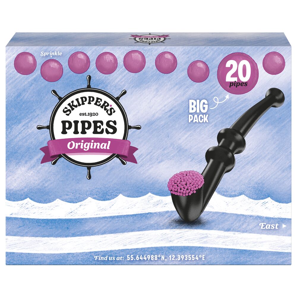 Skipper's Pipes Original 20 pak 340g