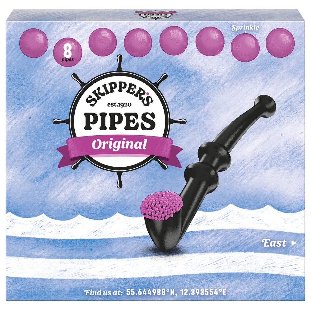 Skipper's Pipes Original 8 pak 136g