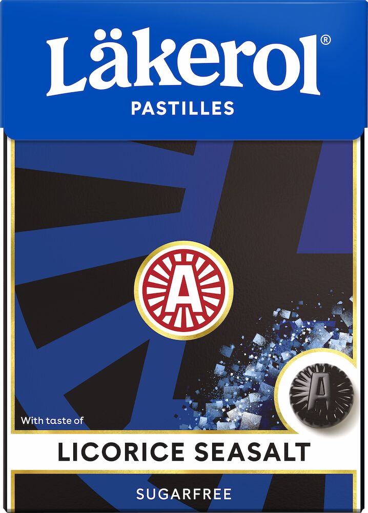 Läkerol Seasalt Licorice 75g