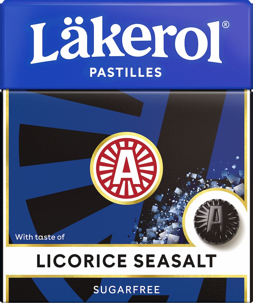 Läkerol Seasalt Licorice 25g