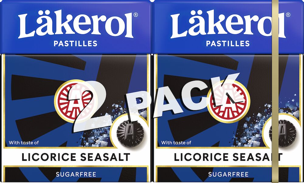 Läkerol Seasalt Licorice 50g