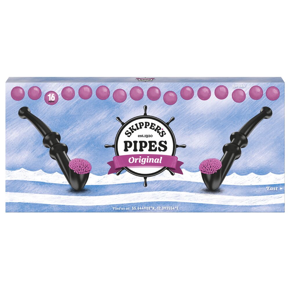 Skipper's Pipes Original 16 pak 272g