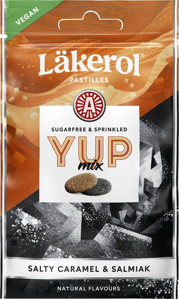 Läkerol YUP Salty Caramel & Salmiak 30g