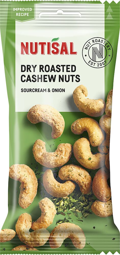 Nutisal Cashew Sourcream & Onion 60g