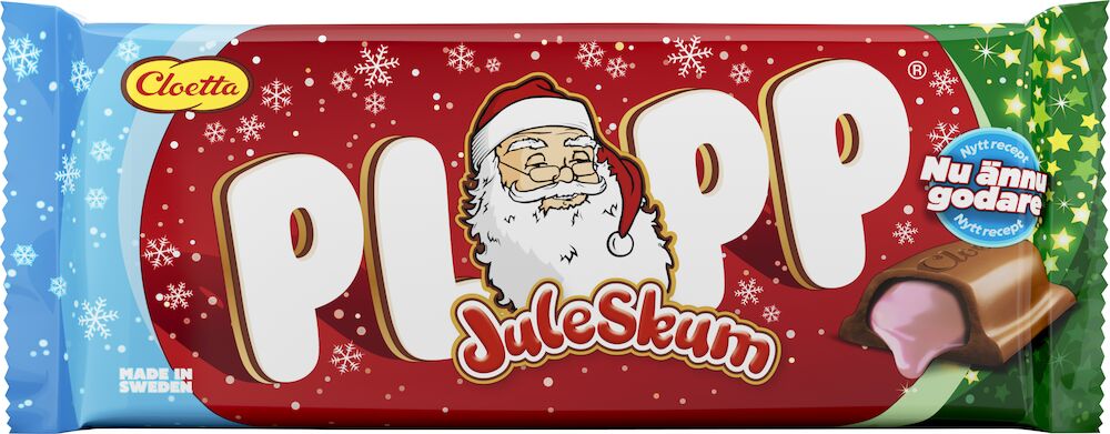 Plopp Juleskum 80g