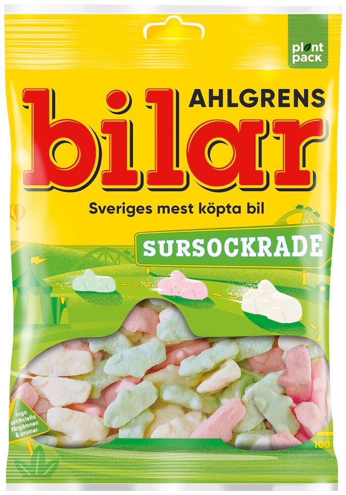 Ahlgrens bilar Sursukrede 100g