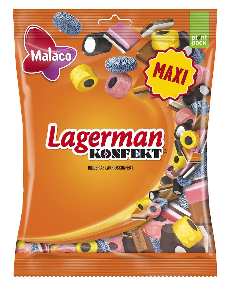 Malaco Lagerman Konfekt 340g