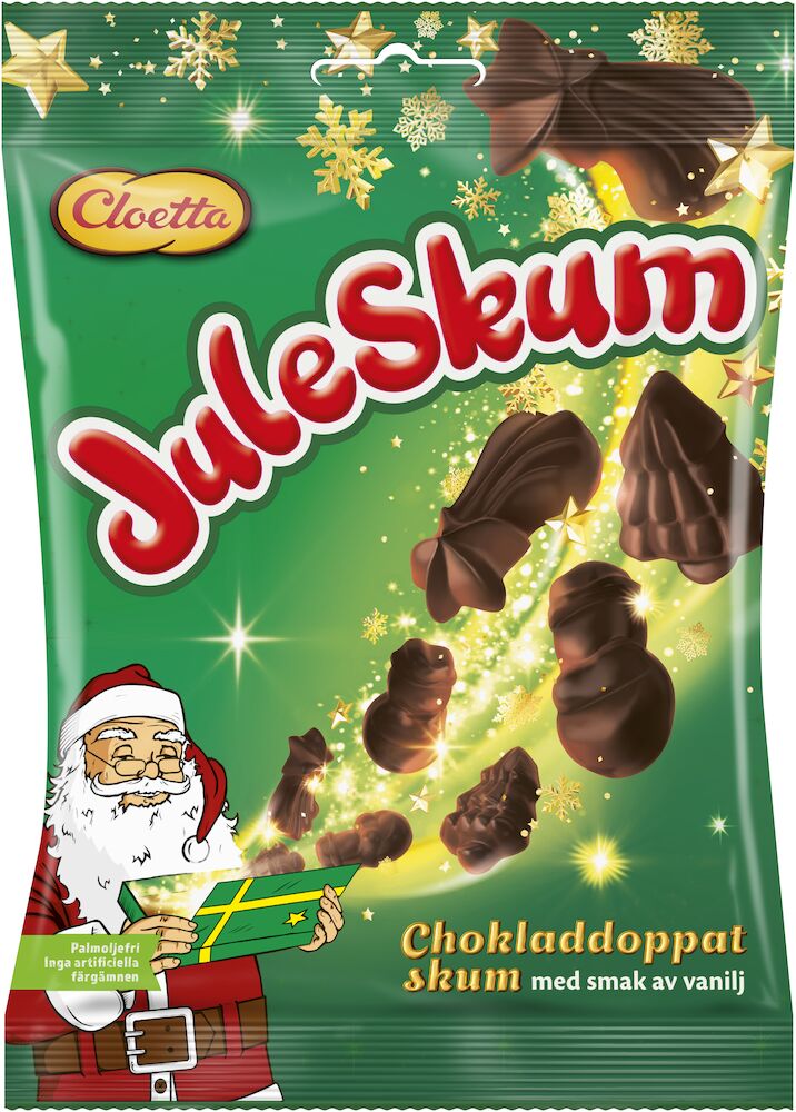 Juleskum Chokoladeovertræk 140g