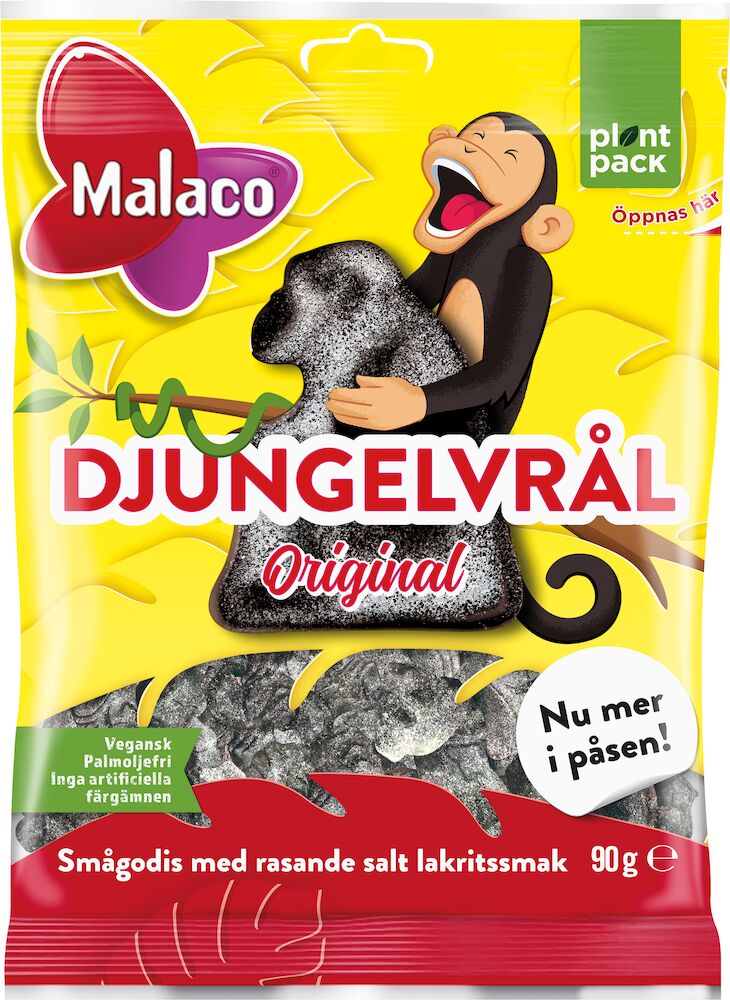 Malaco Djunglevrål 90g