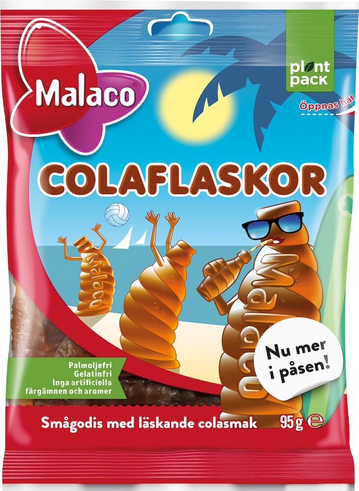 Malaco Colaflasker 95g