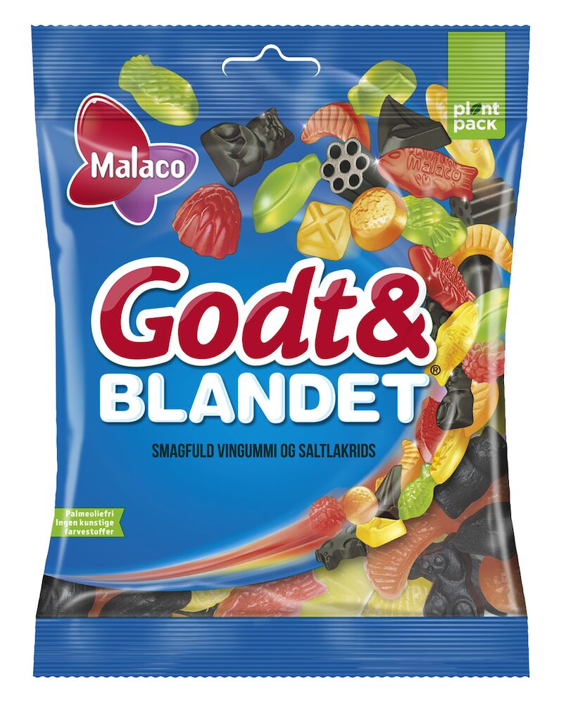 Malaco Godt & Blandet Original 180g