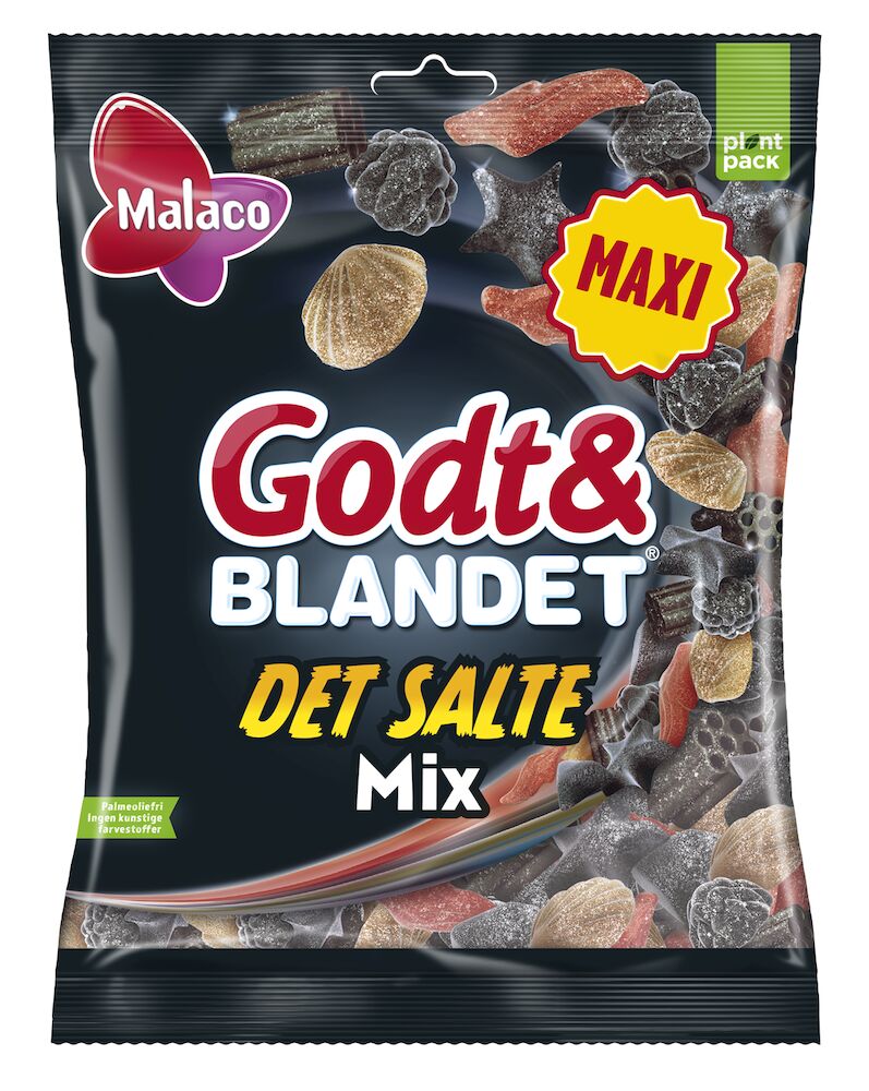 Malaco Det Salte Mix 325g