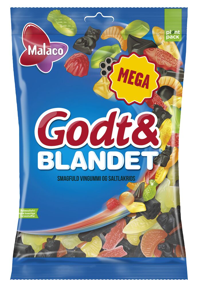 Malaco Godt & Blandet Original 520g