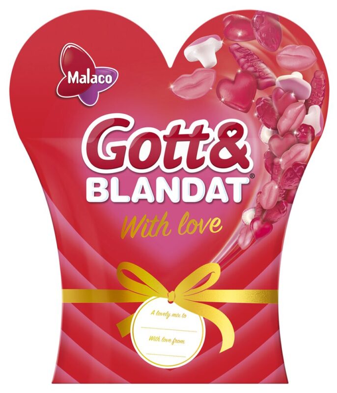 Malaco Godt & Blandet With Love 200g