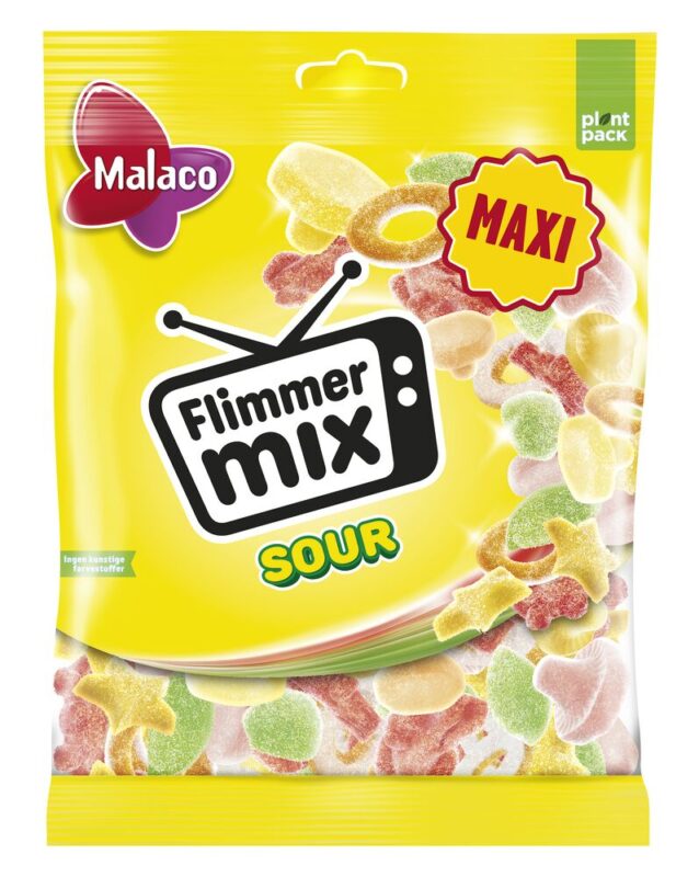 Malaco Flimmer Mix Sour 325g